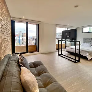 Apartment Hermosa Vista En Chapinero Comodo Wifi, Bogota